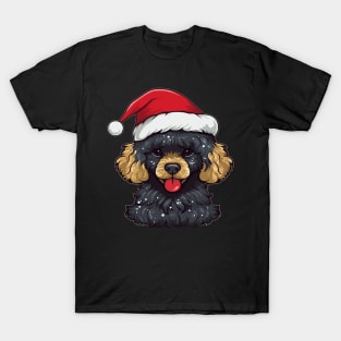 Poodle Christmas T-Shirt